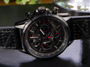 Montre à quartz AVI-8 Hawker Harrier II Matador, PVD, noire, 45 mm, AV-4065-05