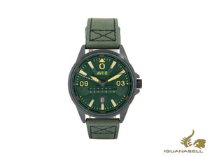 AVI-8 Hawker Harrier II Quartz Watch, Green, 45 mm, AV-4063-04