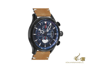 Montre à quartz AVI-8 Hawker Hunter Avon Edition Carbon Navy, 45 mm, AV-4064-01