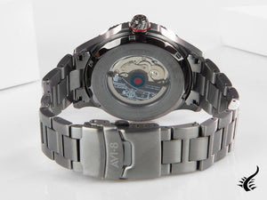 Montre automatique AVI-8 Hawker Hunter Black Arrows, noire, 44 mm, AV-4078-33