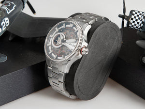 Montre automatique AVI-8 Hawker Hunter Diables Rouges, noire, 44 mm, AV-4078-22