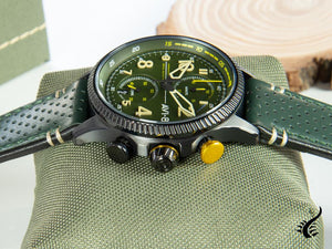 Montre à quartz AVI-8 Hawker Hunter Duke Chronograph Cosford, verte, AV-4080-03