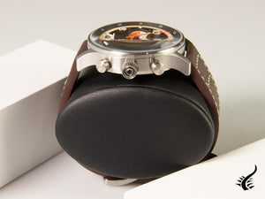 Montre à quartz AVI-8 Hawker Hurricane Carey Dual Time Manston, noire, AV-4088-01