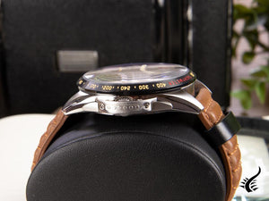 Montre chronographe à quartz AVI-8 P-51 Mustang Blakeslee, noire, 43 mm, AV-4077-02