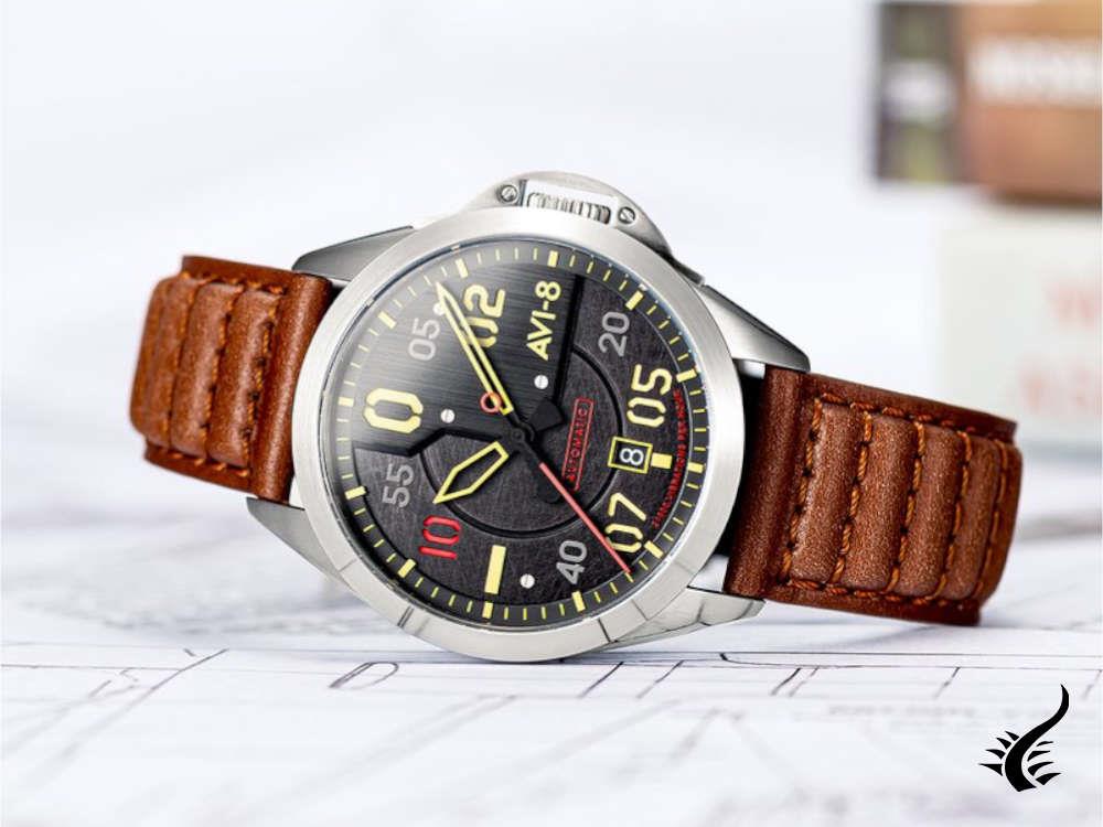 Montre automatique AVI-8 P-51 Mustang Hitchcock Meadow Brook, 43 mm, AV-4086-01