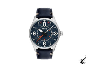 AVI-8 Spitfire Smith Birmingham Automatic Watch, Blue, 42 mm, AV-4090-02