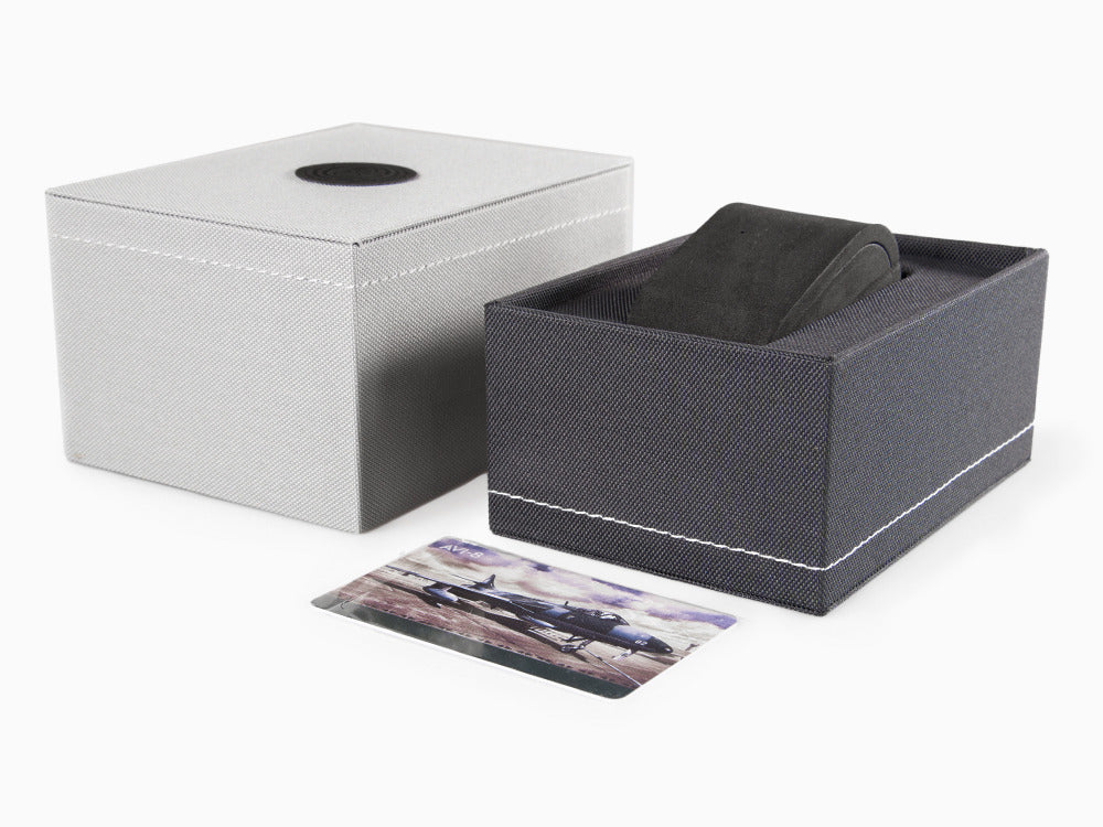 AVI-8 Hawker Hunter Day Date Edition Quartz Watch, Green, 45 mm, AV-4057-03