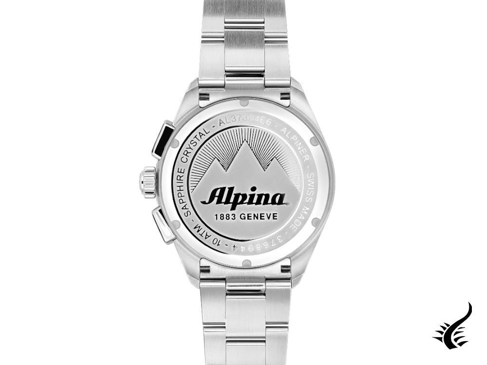 Alpina Alpiner Quartz Watch, Black, AL-373BB4E6B