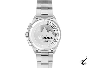 Montre à quartz Alpina Alpiner, noire, AL-373BS4E6B