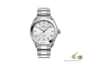 Alpina Comtesse Ladies Automatic Watch, Silver, 34mm, Day, Sapphire Crystal