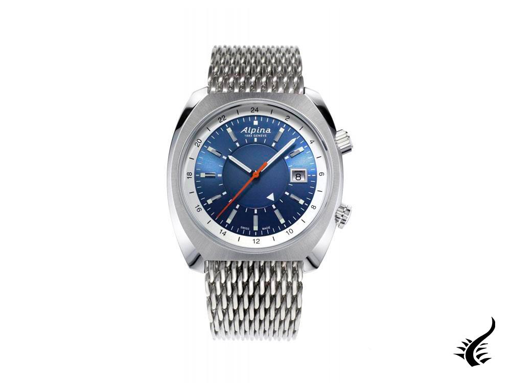 Alpina Startimer Automatic Watch, AL-555, 42 mm, Blue, AL-555LNS4H6B