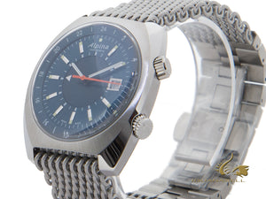 Montre automatique Alpina Startimer, AL-555, 42 mm, bleu, jour, AL-555N4H6B