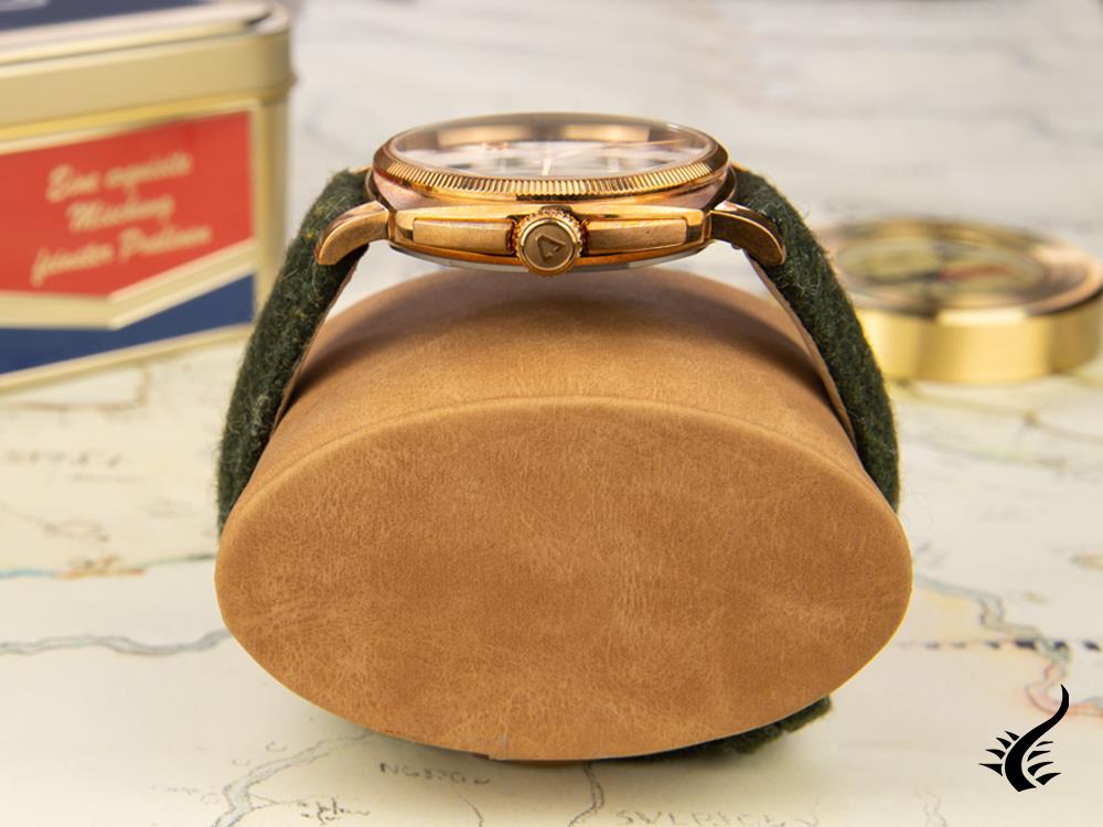 Anonimo Epurato Automatic Watch, Bronze, Green, 42 mm, Felt, AM-4000.04.466.F66