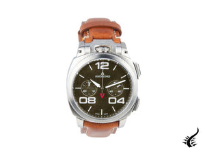 Montre automatique Anonimo Militare Chrono, marron, 43,4 mm, AM-1120.01.002.A02