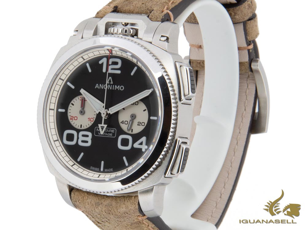 Anonimo Militare Chrono Vintage Newman Automatic Watch, AM-1122.01.002.A21