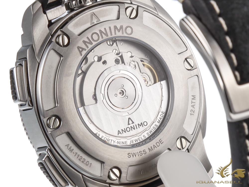 Anonimo Militare Chrono Vintage Panda Automatic Watch, Beige, AM-1122.01.001.A01