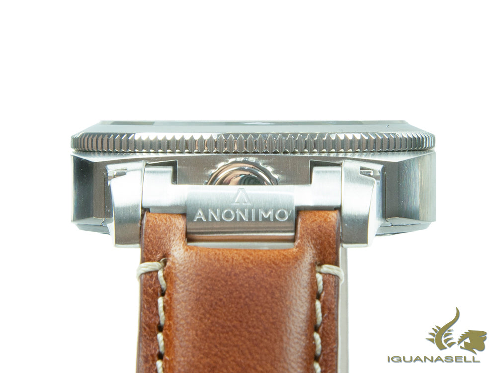 Anonimo Militare Vintage Automatic Watch, White, 43,4 mm, AM-1021.01.001.A02