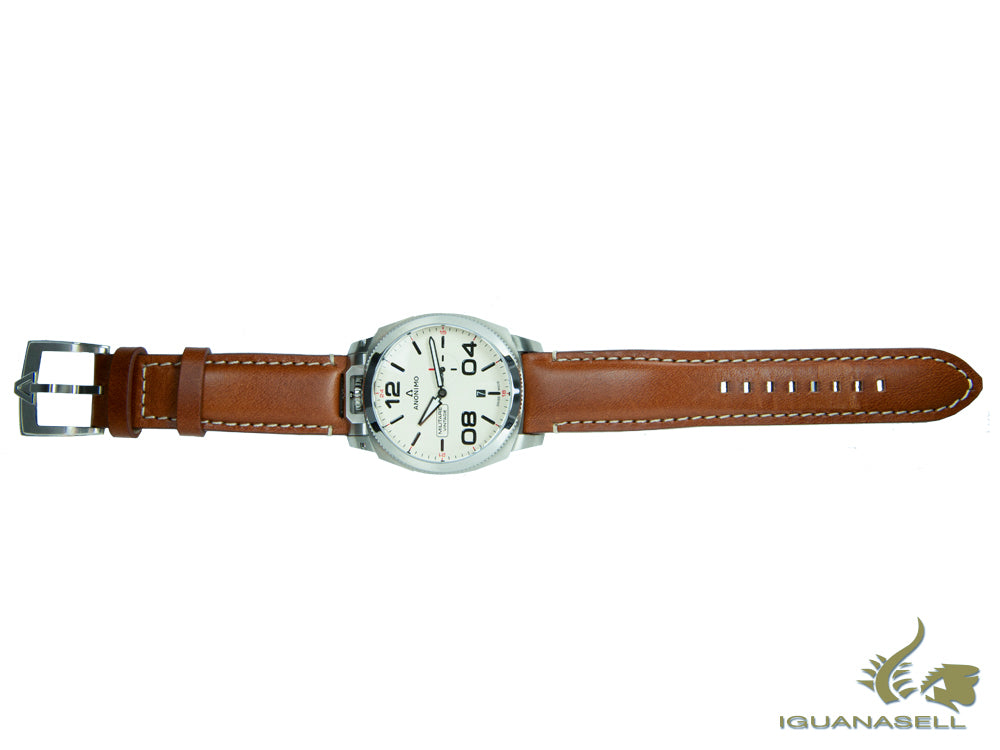 Anonimo Militare Vintage Automatic Watch, White, 43,4 mm, AM-1021.01.001.A02