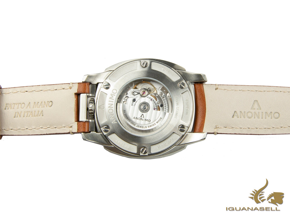 Anonimo Militare Vintage Automatic Watch, White, 43,4 mm, AM-1021.01.001.A02