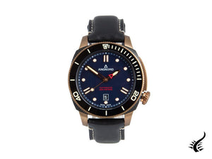 Anonimo Nautilo Automatic Watch, Bronze, Blue, 44,4 mm, AM-1002.08.005.A05