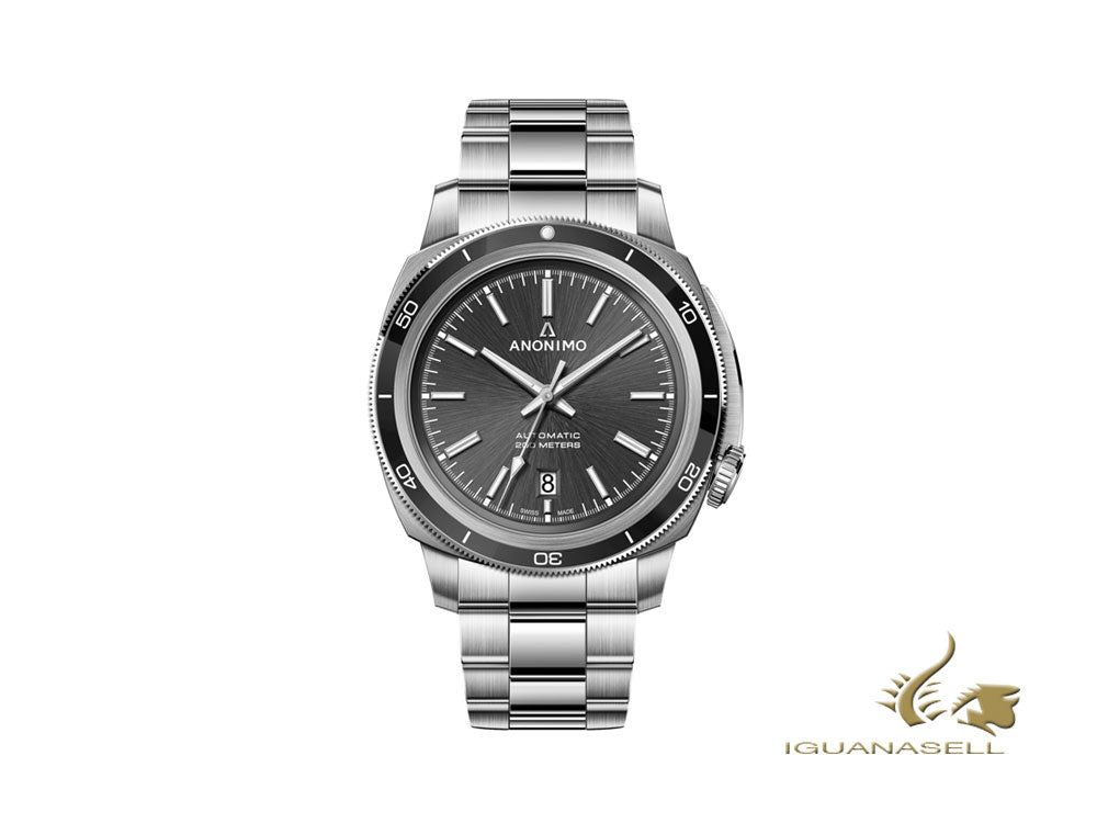 Anonimo Nautilo Vintage Automatic Watch, Anthracite, 42 mm, AM-5019.09.101.M01