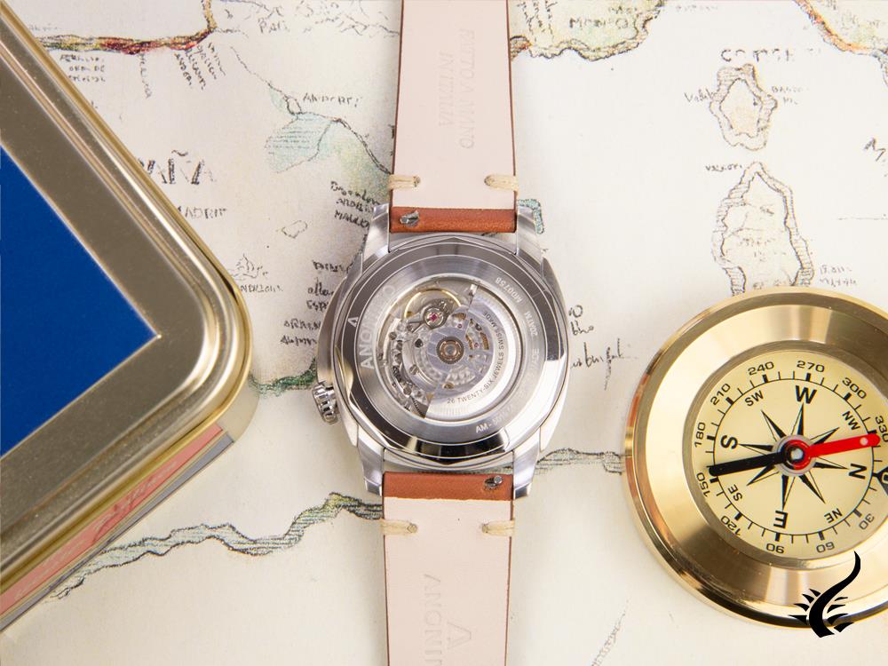 Anonimo Nautilo Vintage Automatic Watch, Blue, 42 mm, 20 atm, AM-5019.06.103.I12