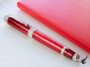 Stylo plume Aurora 100e anniversaire édition limitée, argent, 956-R