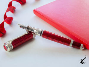 Stylo plume Aurora 100e anniversaire édition limitée, argent, 956-R