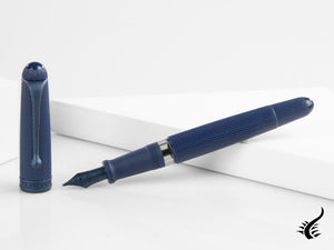 Aurora 88 Blue Mamba Fountain Pen, Blue, Limited Edition, 880-BB