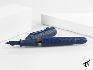 Aurora 88 Blue Mamba Fountain Pen, Blue, Limited Edition, 880-BB