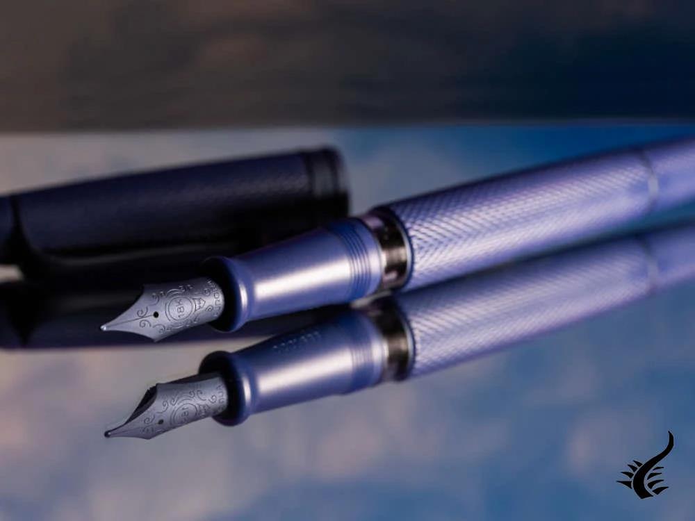 Aurora 88 Blue Mamba Fountain Pen, Blue, Limited Edition, 880-BB