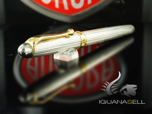 Aurora, 88, Aurora 88 Rollerball pen, Gold trim, Silver .925, 876