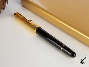 Aurora 88 Small Fountain Pen, Resin, Gold plated, 811