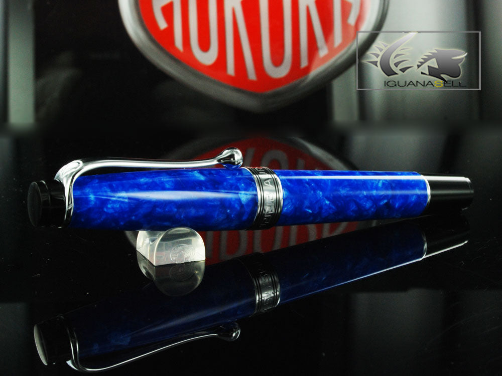 Aurora Aurea Minima Acqua Rollerball pen, Marbled resin, Limited Edition