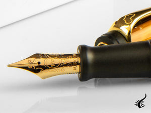 Aurora Afrika Fountain Pen, Limited Edition, Marbled resin, Gold trims