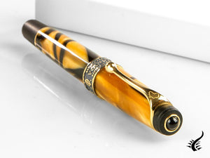 Aurora Afrika Fountain Pen, Limited Edition, Marbled resin, Gold trims