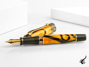 Aurora Afrika Fountain Pen, Limited Edition, Marbled resin, Gold trims