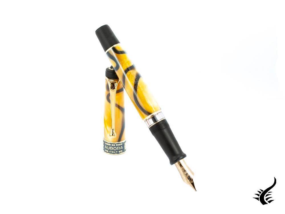 Aurora Afrika Fountain Pen, Limited Edition, Marbled resin, Gold trims