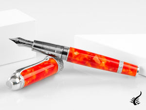 Aurora Ambienti Deserto Fountain Pen, Orange, Limited Edition, 946-AD