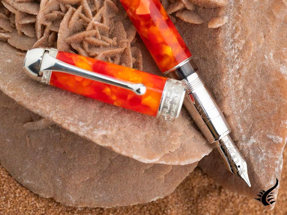 Aurora Ambienti Deserto Fountain Pen, Orange, Limited Edition, 946-AD