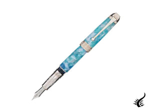 Aurora Ambienti Tropics Fountain Pen, Blue, Limited Edition, 946-ATR