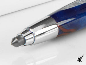 Aurora America Sketch pen, Limited Edition, Marbled resin, Chrome trims