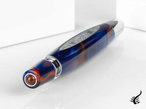 Aurora America Sketch pen, Limited Edition, Marbled resin, Chrome trims