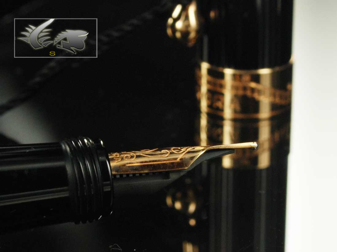 Aurora Andrea Palladio Fountain Pen,  Limited Edition, Rose gold trim