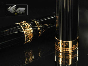 Aurora Andrea Palladio Fountain Pen,  Limited Edition, Rose gold trim