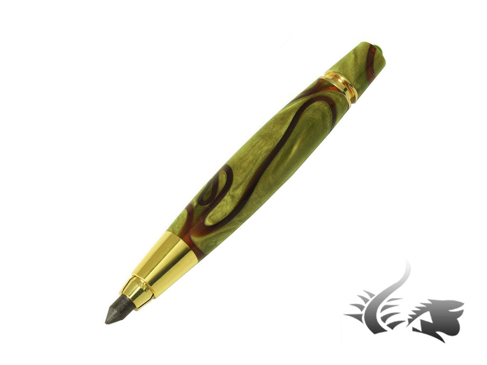 Aurora Asia Limited Edition Sketch pen, Marbled resin, Gold trims, 537