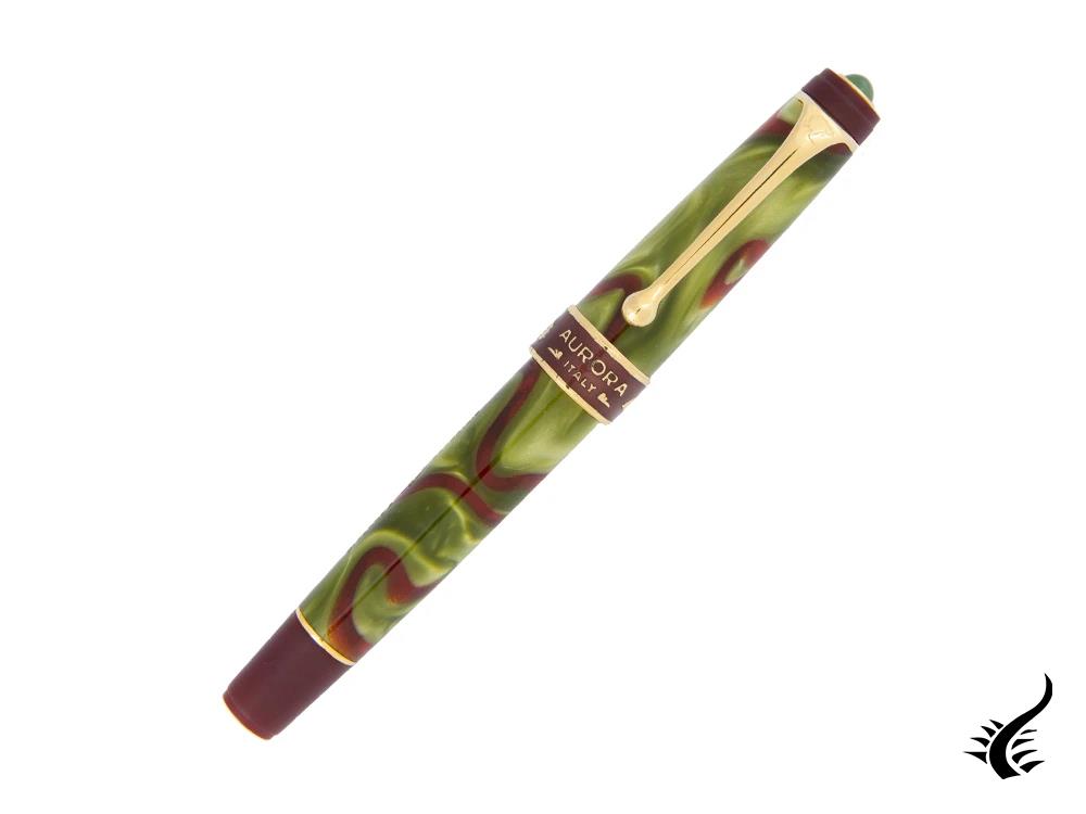 Aurora Asia Marbled Fountain Pen, Limited Edition, Marbled resin, 533