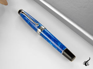 Aurora Aurea Minima Acqua Fountain Pen, Marbled resin, Limited Edition