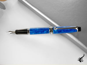 Aurora Aurea Minima Acqua Fountain Pen, Marbled resin, Limited Edition