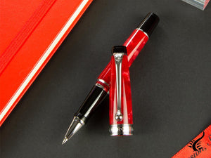 Aurora Aurea Minima Fuoco Rollerball pen, Marbled resin, Limited Edition